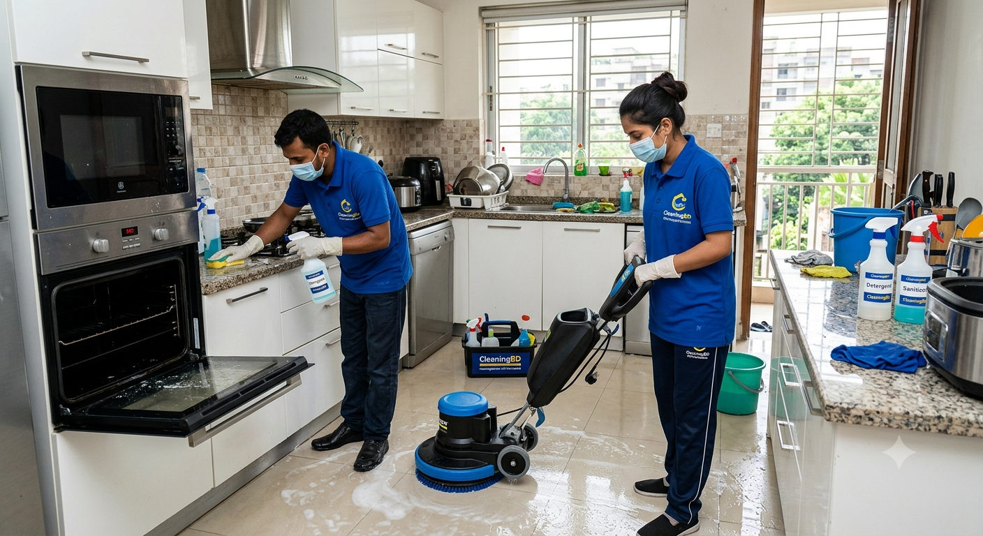 ঢাকায় সেরা বাসা ক্লিনিং সার্ভিস – কেন এবং কীভাবে CleaningBD আপনার বাসা পরিষ্কার করে