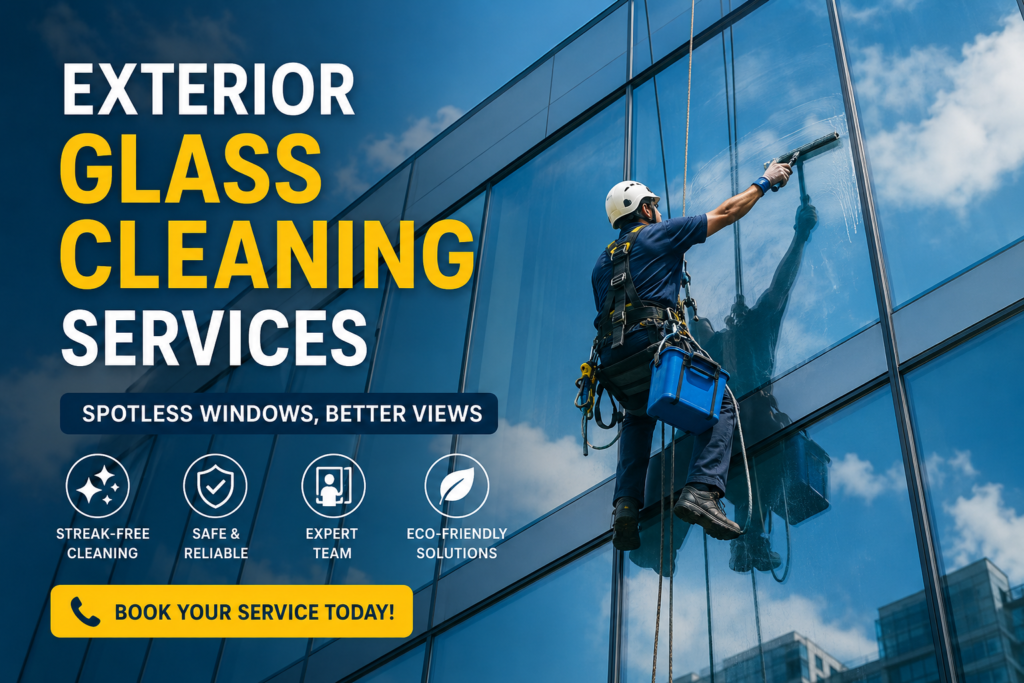 Exterior Glass Cleaning Services